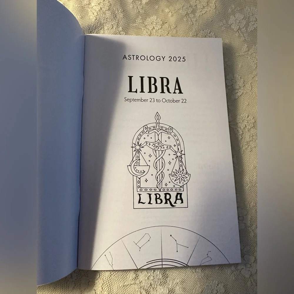 LIBRA Astrology Book 2025 - BY CHANTALE MONTPETIT